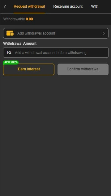 BBA566 Money Withdrawal